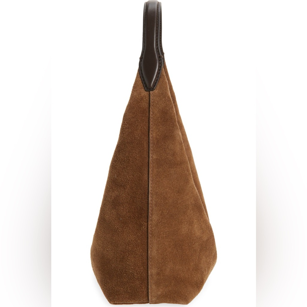 NWT Madewell The Mylie Suede Shoulder Bag in Light Umber - Picture 4 of 10